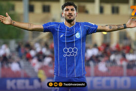 اولین ضربه، اولین گل؛ قاب‌های ماندگار از شب درخشش قلی‌زاده +عکس