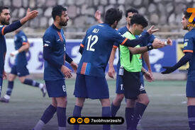 برد خارج از خانه مس سونگون و توقف آریو در هفته هجدهم لیگ آزادگان