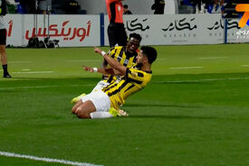 گل اول الاتحاد به الفتح توسط صالح الشهری