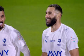 گل سوم الهلال به الاخدود توسط کریم بنزما