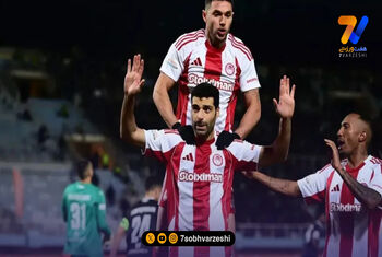 برد پرگل المپیاکوس به لطف مهدی طارمی!