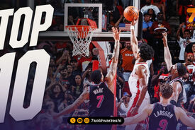 10 حرکت برتر شب گذشته NBA با حضور کوین دورانت