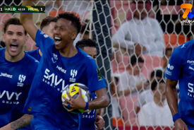 گل اول الهلال به الخلود توسط ناصر الدوساری