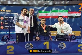 قهرمانی مقتدرانه جعفری در رقابت‌های آزاد؛ بختیار حریفان خود را با طلا و نقره تسلیم کرد