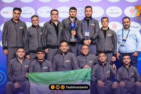 تغییر مدال نخودی پس از دوپینگ کشتی‌گیر گرجستان