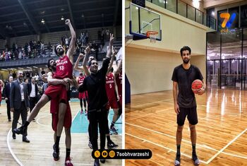 بیوگرافی محمد جمشیدی بلند قامت بسکتبال ایران