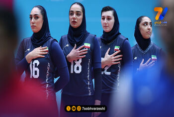 مدال برنز برای والیبال زنان ایران در بازی‌های کشورهای اسلامی