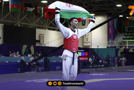 مرادیان طلایی شد، صادقیان نقره ای!