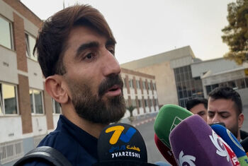 بیرانوند: شماره 9 ازبکستان به من گفت این نامردی است ما یک نفر کمتریم!