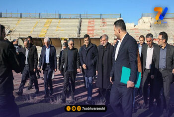 بازدید دنیامالی از ورزشگاه علی دایی؛ تکمیل پروژه در اولویت وزارت ورزش