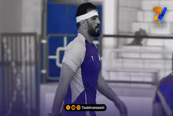 تمرین حسن یزدانی با لباس استقلال