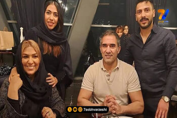 سلفی احمدرضا عابدزاده و دخترش در گشت و گذار پدر دختری